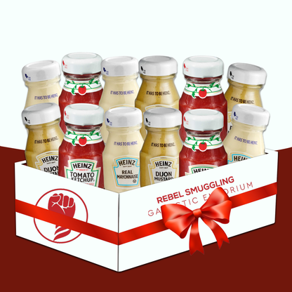 Heinz Mini Bottle Variety Pack- 4 Each- Ketchup, Mustard, Mayo
