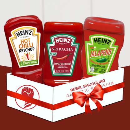 Heinz Spicy Ketchup Variety Pack - 3 Flavors (Tabasco, Jalapeño, Sriracha)
