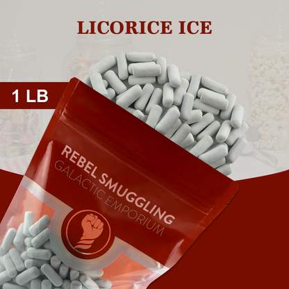 Licorice Ice Candy Bulk 1lb Bag by Rebel Smuggling Galactic Emporium
