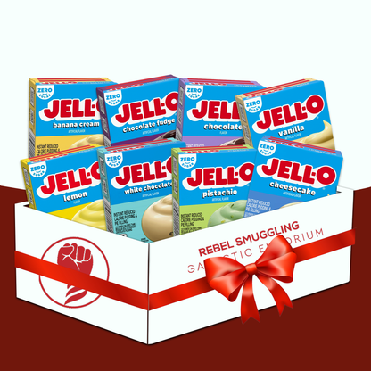 Jell-O Sugar Free Pudding Includes 8 Flavors of Sugar Free Instant Pudding by Rebel Smuggling Galactic Emporium