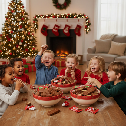 Kit Kat Santas Wrapped 2lb Bag