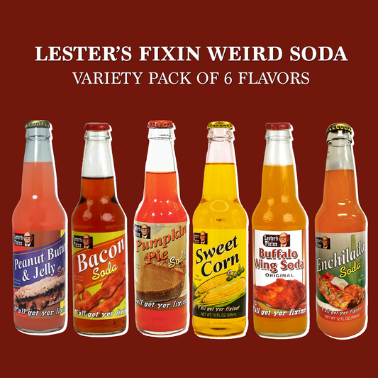 Weird Soda Variety 6 Pack Care Package Gift Basket by Rebel Smuggling Galactic Emporium