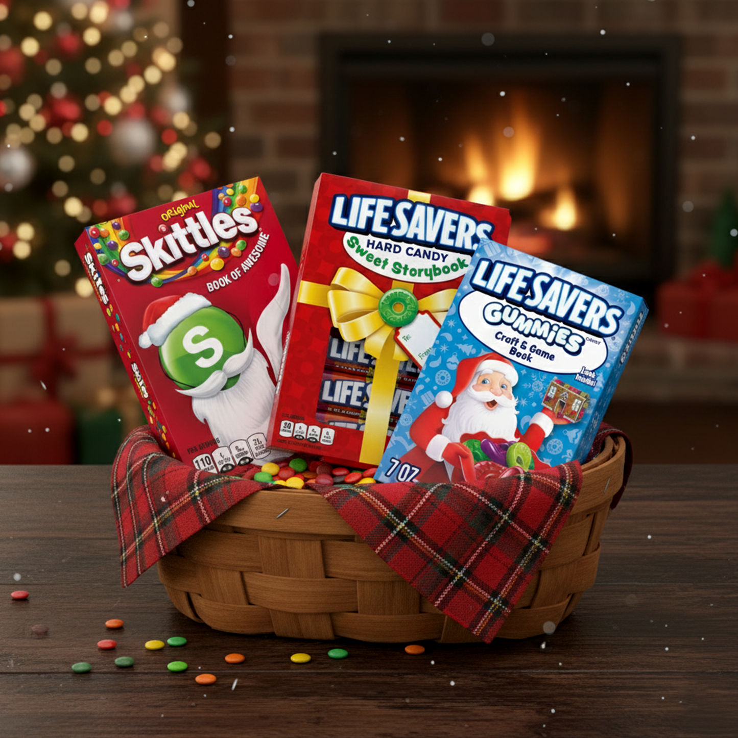 Life Savers Gummies & Storybook Variety Pack of 3 - Holiday Candy Bundle