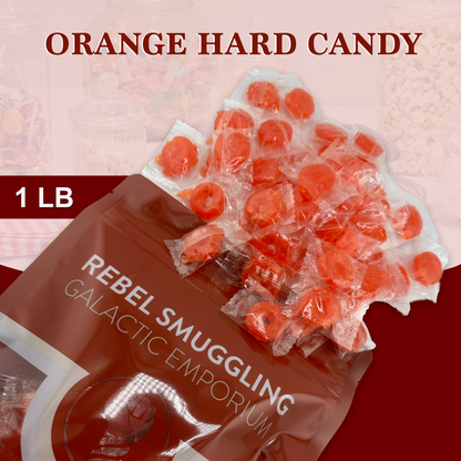 Life Savers Orange Hard Candy Bulk 1lb Bag - Individually Wrapped Citrus Flavor