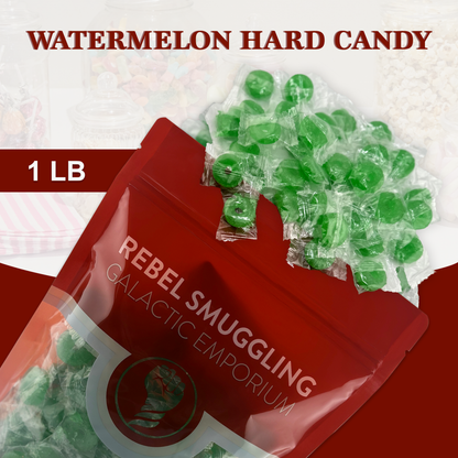 Life Savers Watermelon Hard Candy Bulk 1lb Bag - Individually Wrapped Green Candy