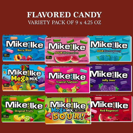 Fruity Candy Bulk Variety 9 Pack of Movie Theater Candy Boxes Care Package Gift Basket by Rebel Smuggling Galactic Emporium