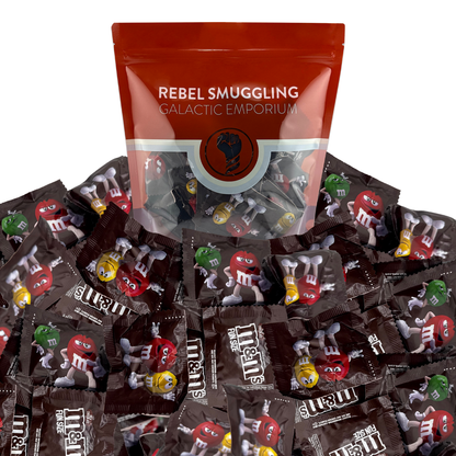 M&M's Fun Size Milk Chocolate Candy Pieces Bulk 5lb Bag of Individual Packs by Rebel Smuggling Galactic Emporium