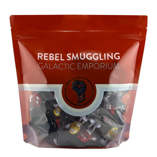 M&M's Fun Size Milk Chocolate Candy Pieces Bulk 5lb Bag of Individual Packs by Rebel Smuggling Galactic Emporium