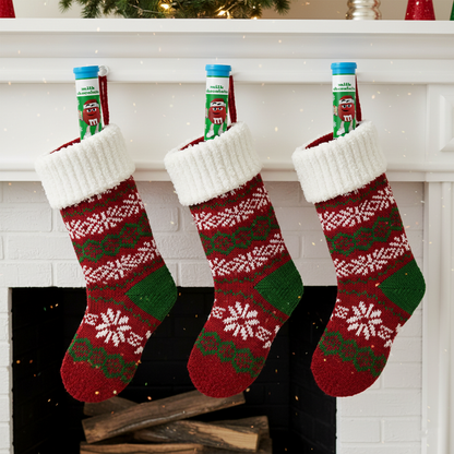 M&M'S Chocolate Mini Candy Pieces Mega Tubes 3 Pack Christmas Stocking Stuffer