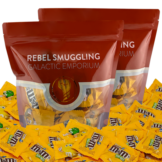 M&M's Fun Size Peanut Chocolate Candy Pieces Individual Packs Bulk 2 x 5LB Bags by Rebel Smuggling Galactic Emporium (10lbs Total)