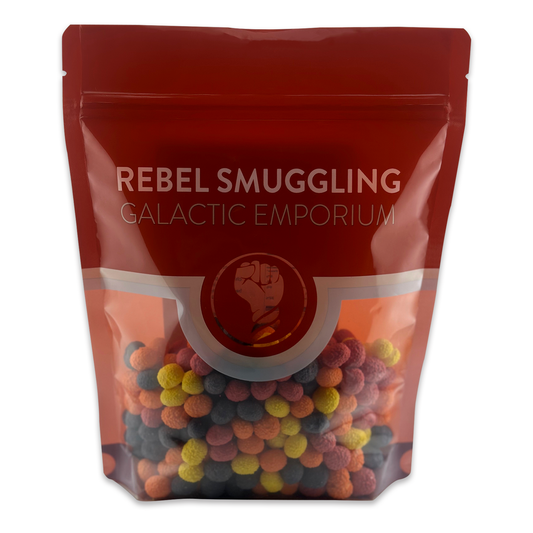 Big Chewy Candy Pebbles Bulk 2 LB Bag by Rebel Smuggling Galactic Emporium.