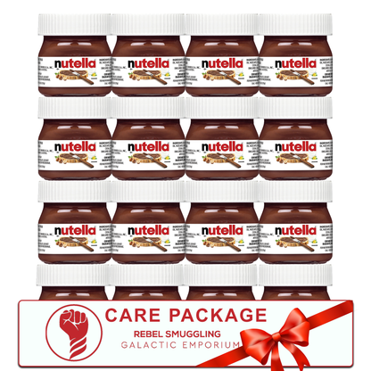 Nutella Mini Jars 16 Pack - Individual 0.88oz Glass Bottles, Perfect for Gifts & Snacking