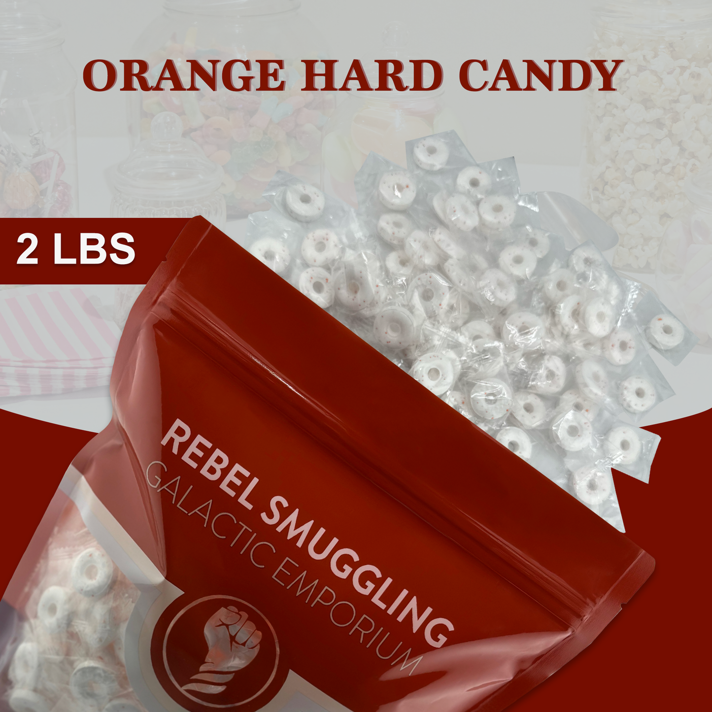 Lifesavers Orange Mints 2lb Bag