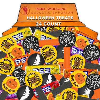 Halloween Pez Candy Mini Dispenser Variety 24 Pack by Rebel Smuggling Galactic Emporium
