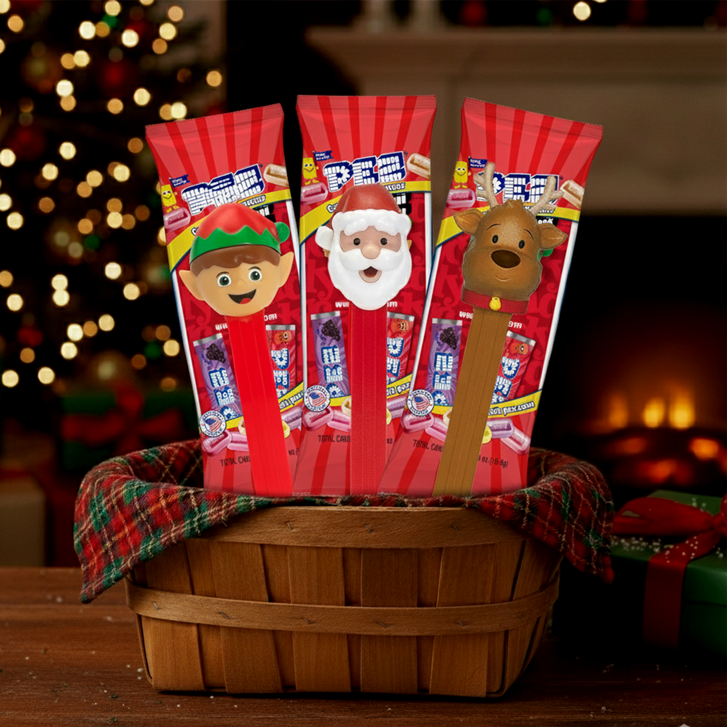 Pez Holiday Dispenser Pack of 3 Dispensers