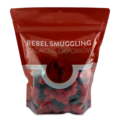 Blackberry and Raspberry Candy Gummies Bulk 2LB Bag