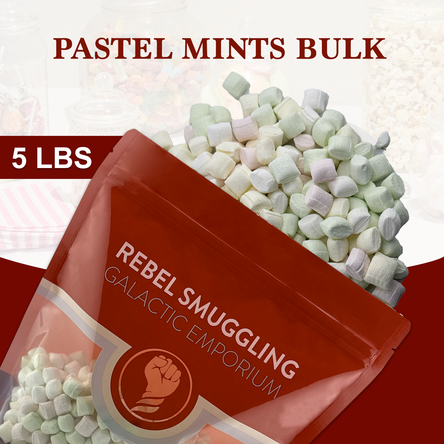 Richardson Pastel Mints 5lb Bag