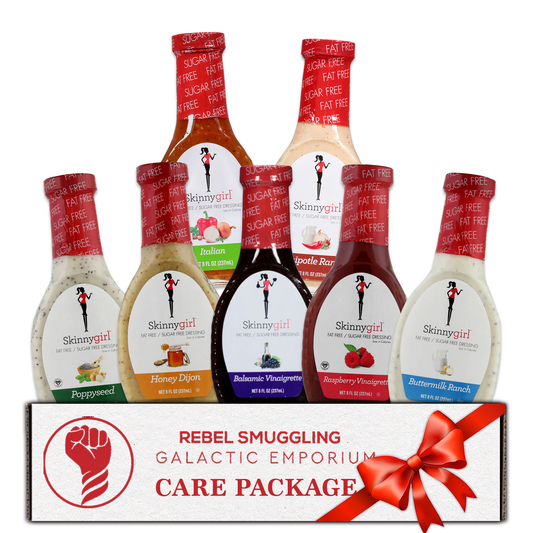 Salad Dressing 7 Flavor Variety Pack Care Package Gift Basket by Rebel Smuggling Galactic Emporium (7 x 8oz Bottles)