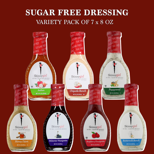 Salad Dressing 7 Flavor Variety Pack Care Package Gift Basket by Rebel Smuggling Galactic Emporium (7 x 8oz Bottles)