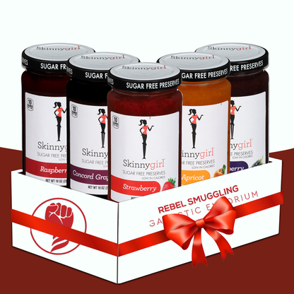 Skinnygirl Sugar-Free Preserves & Jelly Variety Pack - 5 Flavors (10oz Jars)