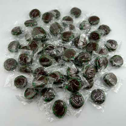 Chocolate Candy Mints Bulk 2lb Bag of Chocolate Mints Individually Wrapped