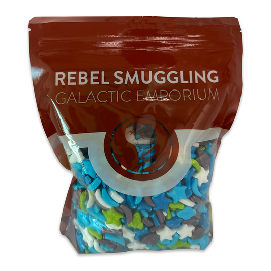 Space Themed Hard Candy Bulk 2LB Bag, Bulk Candy For Gumball Machine by Rebel Smuggling Galactic Emporium.