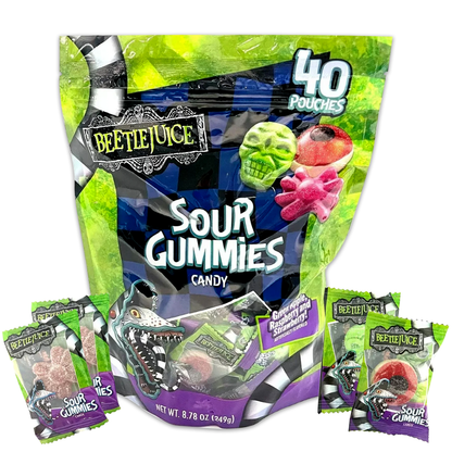 Beetle Juice Halloween Sour Gummy Candies Bulk 40 Pack by Rebel Smuggling Galactic Emporium