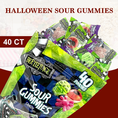 Beetle Juice Halloween Sour Gummy Candies Bulk 40 Pack by Rebel Smuggling Galactic Emporium