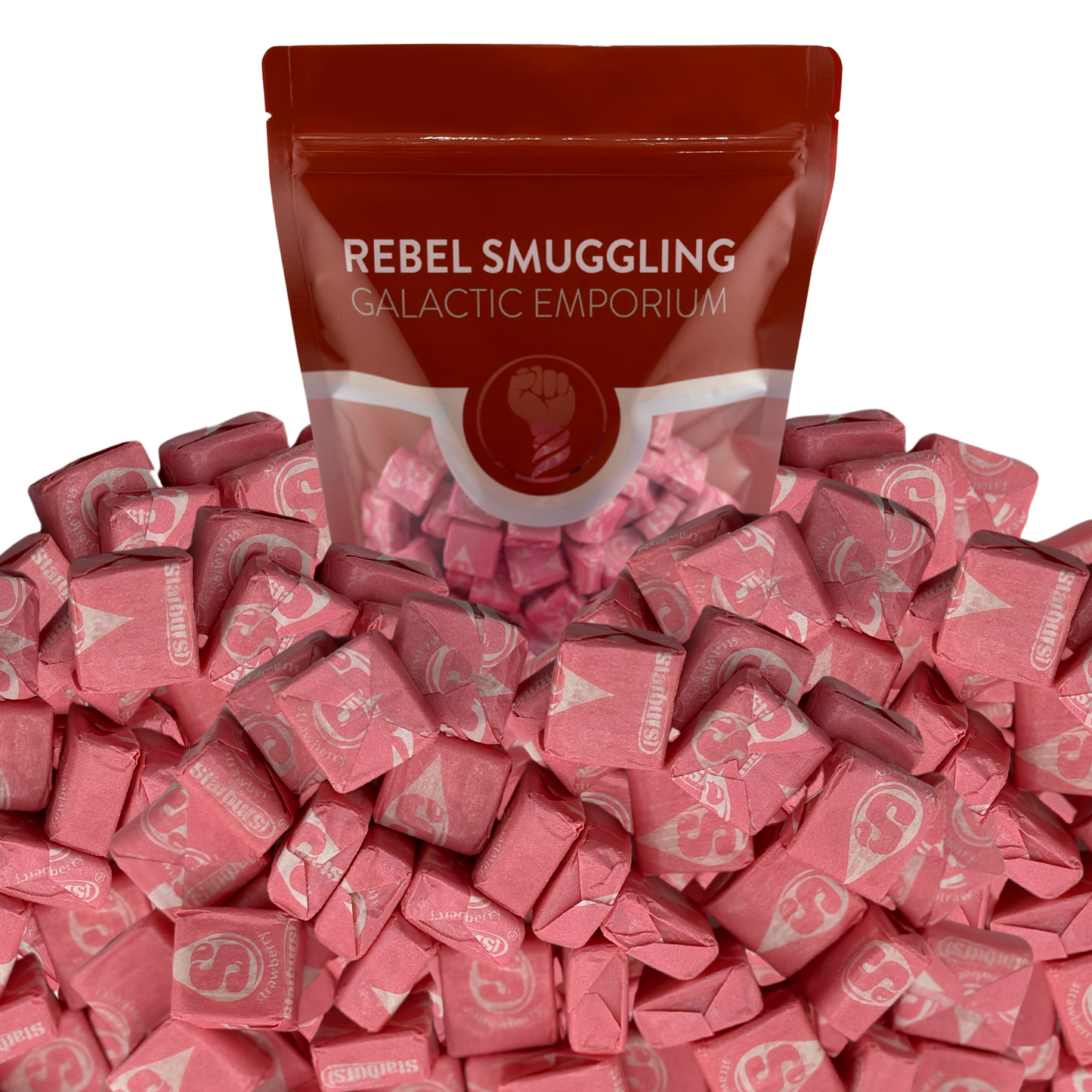 Starburst Bulk Candy, Pink Strawberry, 1lb Bag