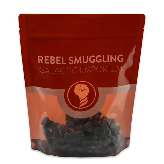 Sugared Licorice Bears Bulk 1lb Bag by Rebel Smuggling Galactic Emporium