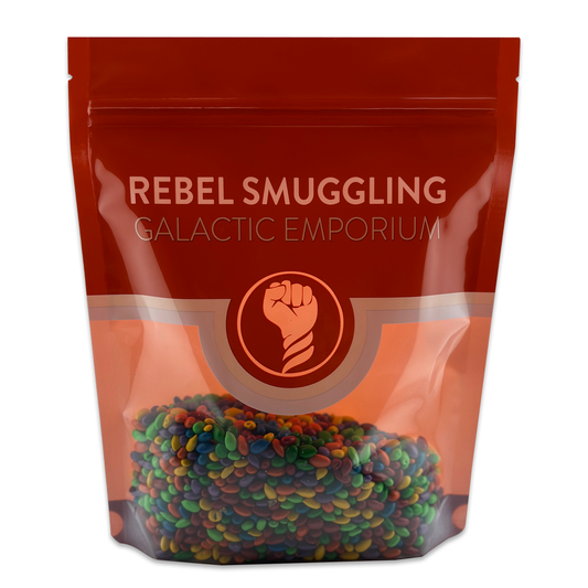 Chocolate Covered Sunflower Seeds Candy Bulk 2LB Bag by Rebel Smuggling Galactic Emporium.