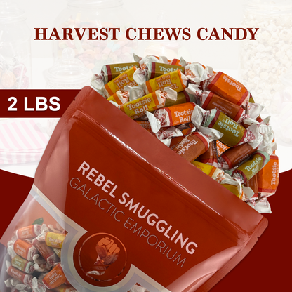 Tootsie Harvest Chews Midgees 2lb Bag
