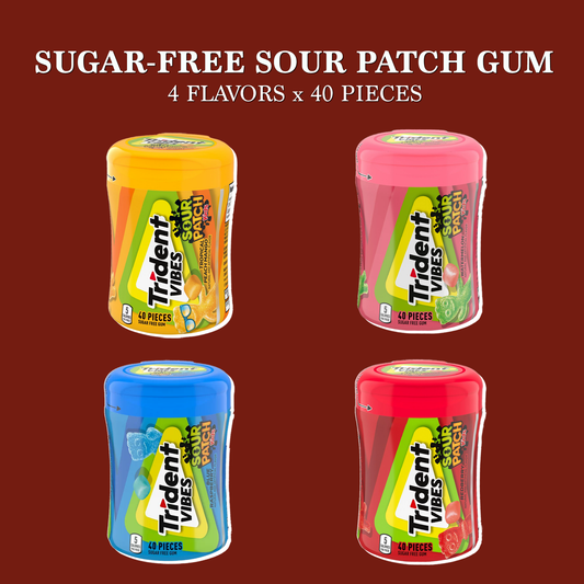 Vibes Gum Variety 4 Pack Care Package Gift Basket by Rebel Smuggling Galactic Emporium