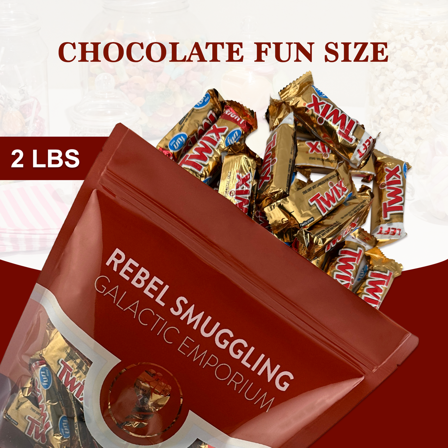 Twix Funsize 2lb Bag