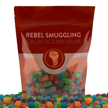 Warheads Cubes Sour 1lb Bulk Bag by Rebel Smuggling Galactic Emporium
