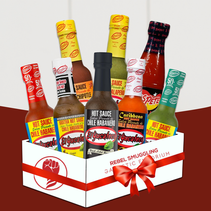 El Yucateco Hot Sauce Variety 7-Pack + Tabasco Scorpion - Authentic Mexican Heat Collection