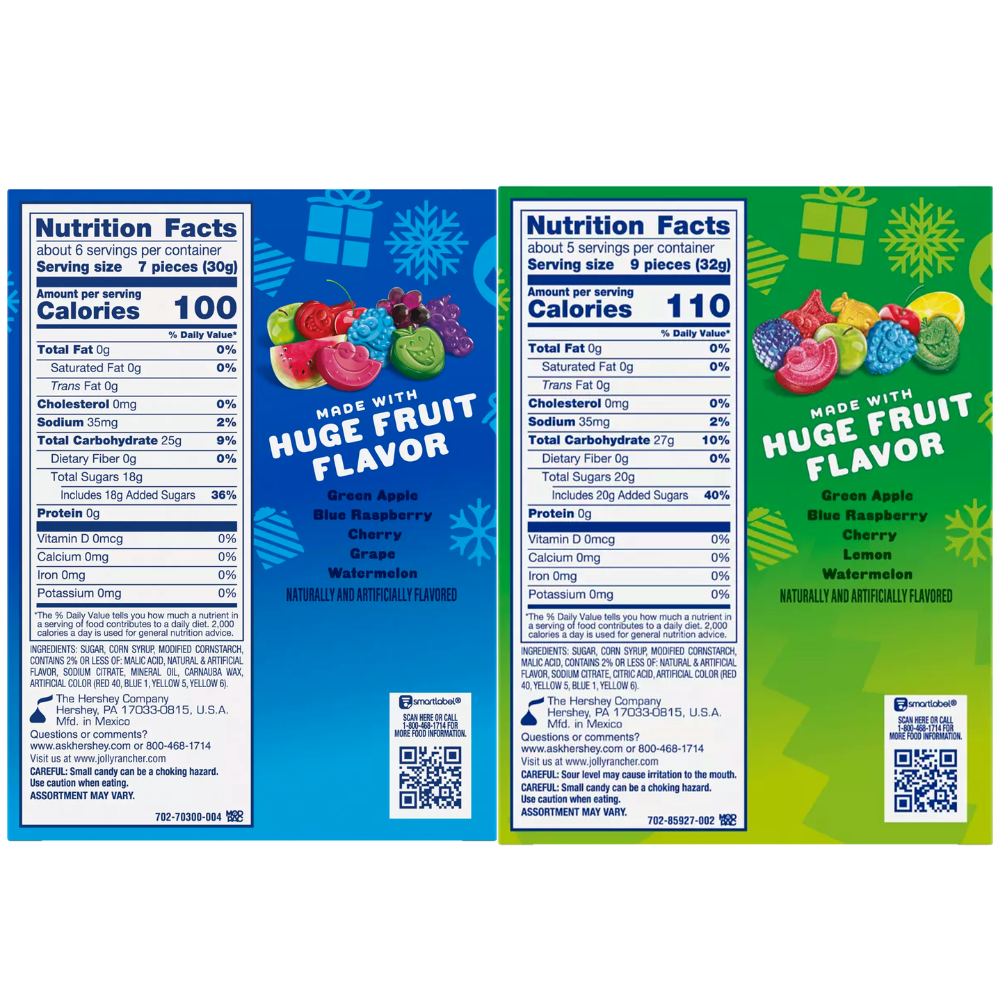 Jolly Rancher Original Gummies and Sour Gummies Storybook 6 oz Variety 1 of each