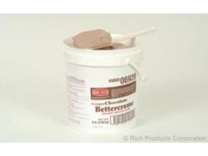 Rich Bettercreme Pre Whipped Chocolate Icing & Filling 9 Lbs. Pail
