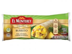 El Monterey Mexican Skillet Breakfast Burrito 4.5oz (PACK OF 24)