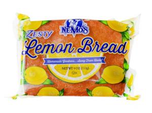 Ne-Mo'S Zesty Ready-To-Eat Individually Wrapped Lemon Cake Bread (4 OZ, 12 Pack)