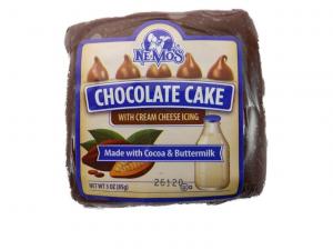 Nemo's Chocolate Cake Square, Cocoa & Buttermilk (6 Count, Pack Of 6)