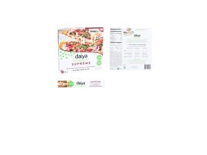 DAIYA Pizza Cheese, Supreme, 19.39 Ounce (Pack of 8)