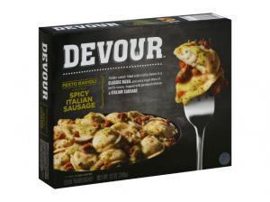 Devour Frozen Entrees/Sides Ravoili With Italian Sausage 12oz (PACK OF 8)