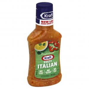 Kraft Italian Dressing, 8 Fluid Ounce -- 9 per case.