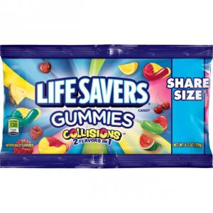 Life Savers Collisions Gummies - 15 count per pack -- 6 packs pe