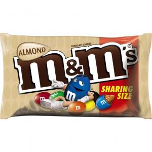 M & M's Almond Sharing Size Chocolate 2.83oz (CASE OF 6 OF 18 PACK)
