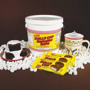 Boyer Marshmallow Topping Mallo Cup Candy, 5 Pound -- 2 per case.