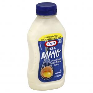 Kraft Real Spoonable Mayonnaise, 12 Ounce -- 12 per case.