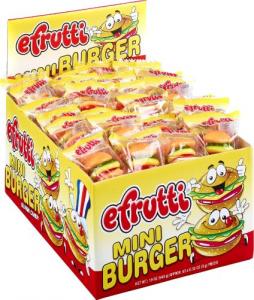 Efrutti Mini Burger 0.32oz (CASE OF OF 60 PACK)