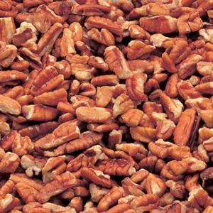 Azar Pecan Pieces Large Fancy Raw, Bulk Size Bags (2 lbs, 3 Bags Per Case)